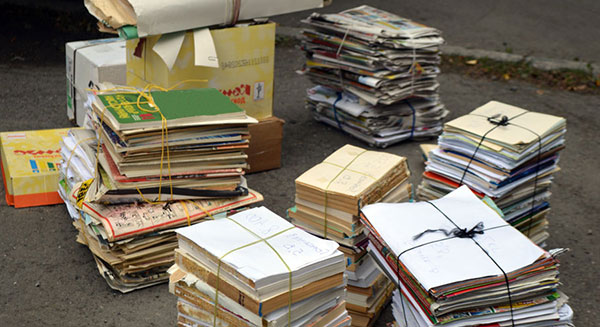 Сбор бумаги и картона во Владивостоке